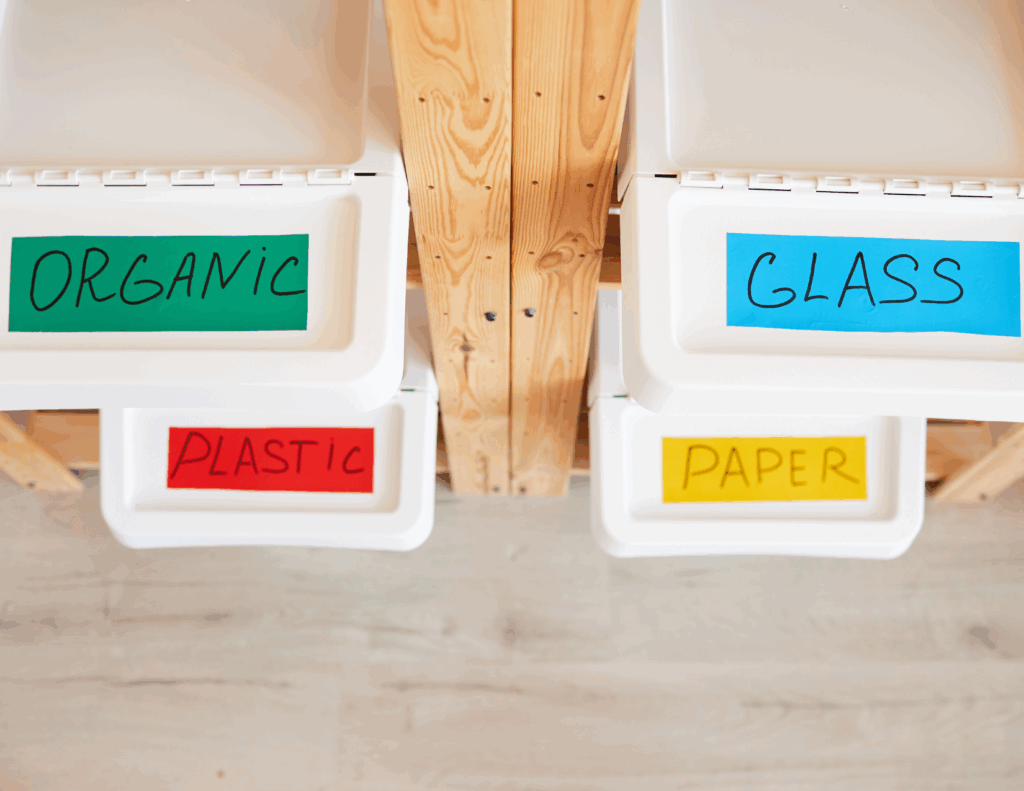 simple and visual organizing style