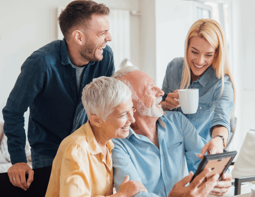 adult children with aging parents